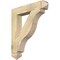 Ekena Millwork Funston Arts & Crafts Rough Sawn Bracket, Douglas Fir, 4"W x 24"D x 28"H BKT04X24X28FST03RDF - alternate 1